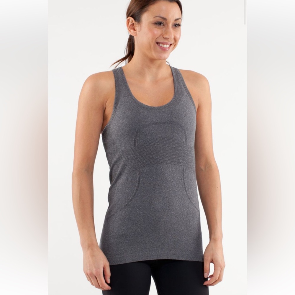 Lululemon Run: Swiftly Racerback in Grey